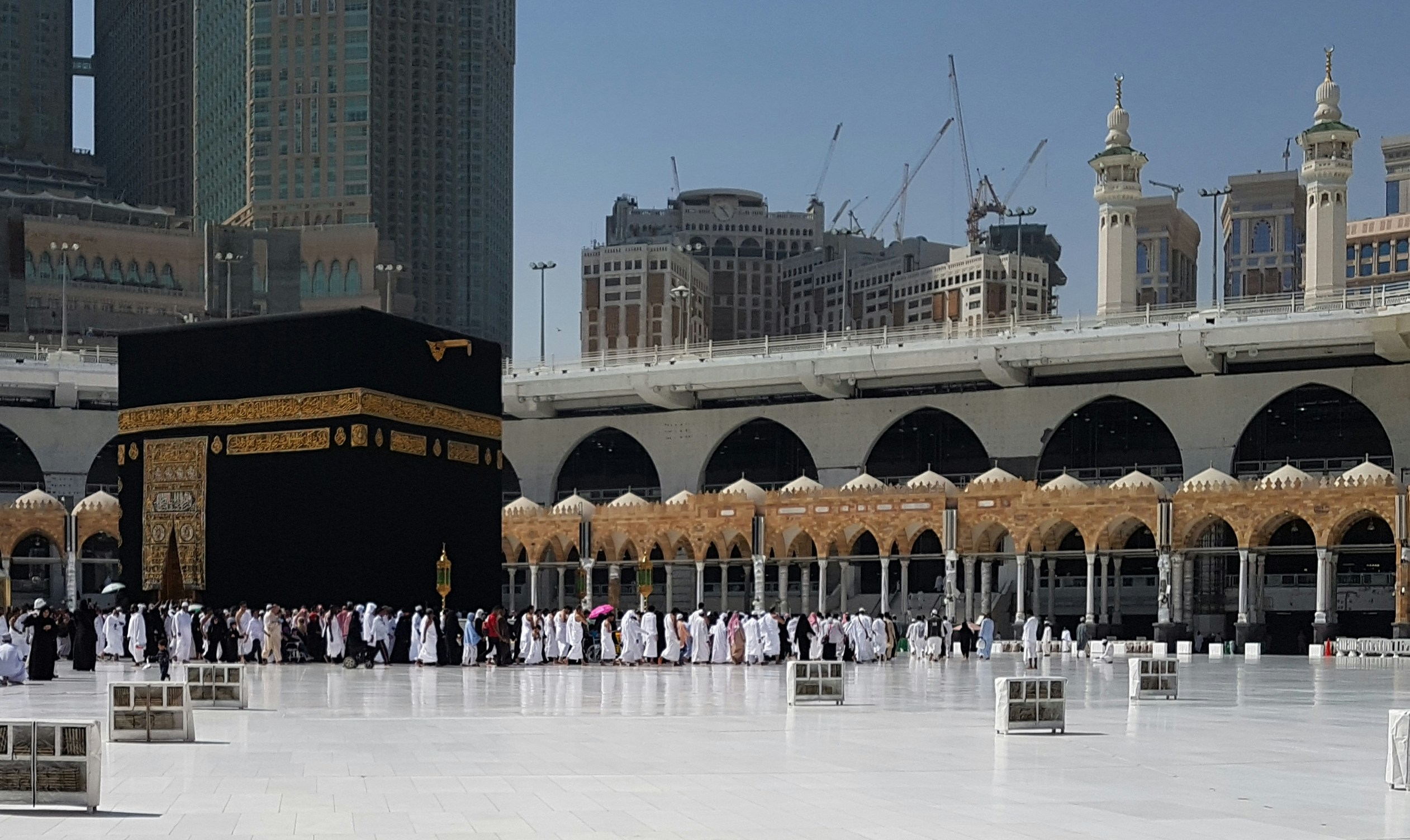 Pilgrims in Makkah
